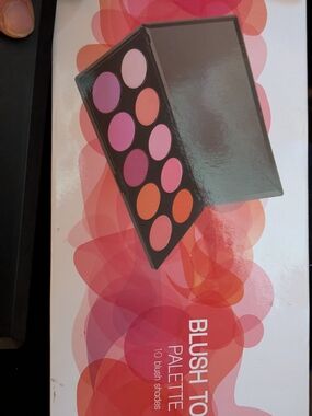 Blush 10-Color Pink & Coral Cheek Palette by Blush